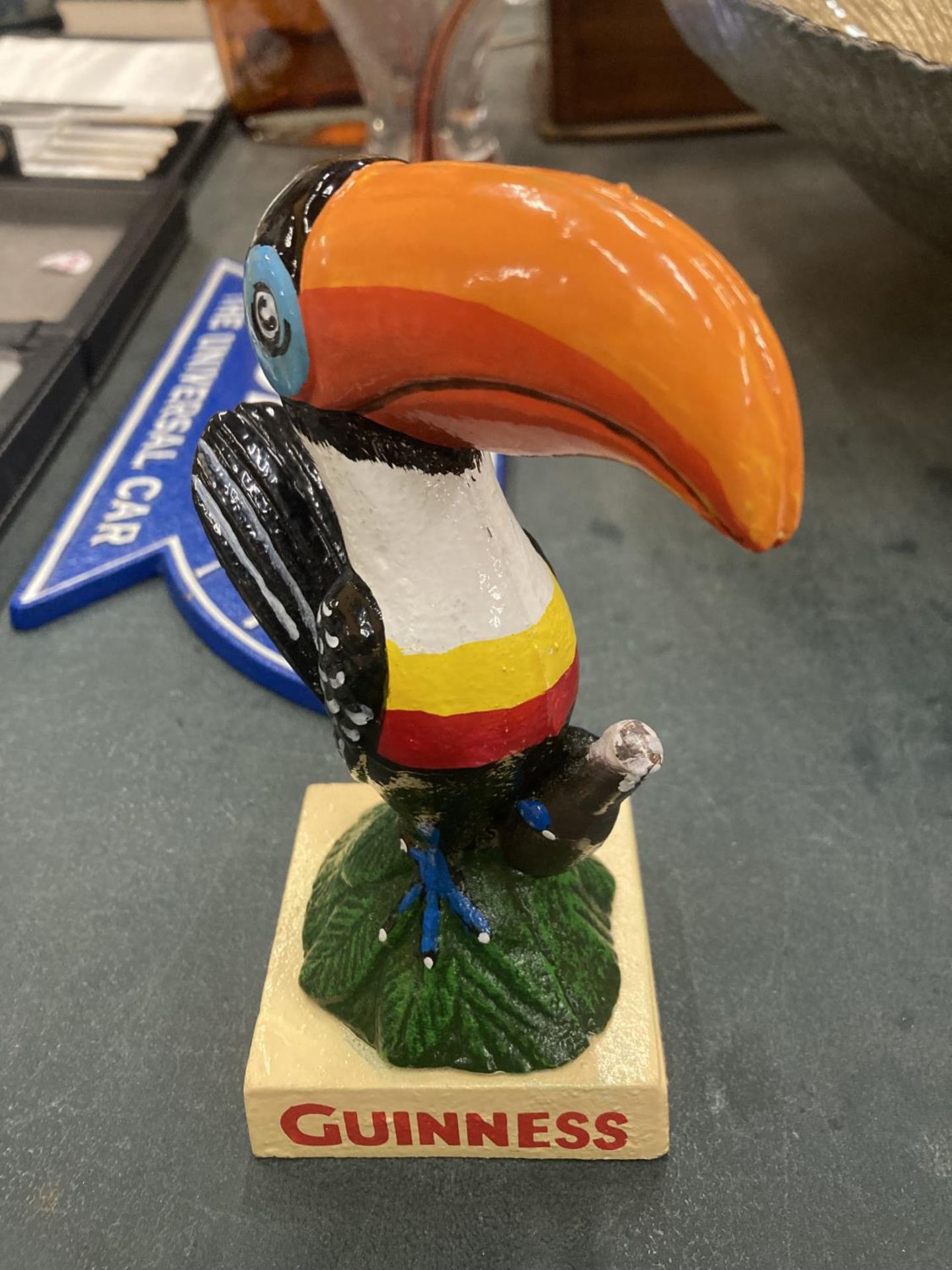 A CAST GUINNESS TOUCAN - Image 2 of 3