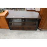 A MODERN ENTERTAINMENT UNIT 46" WIDE