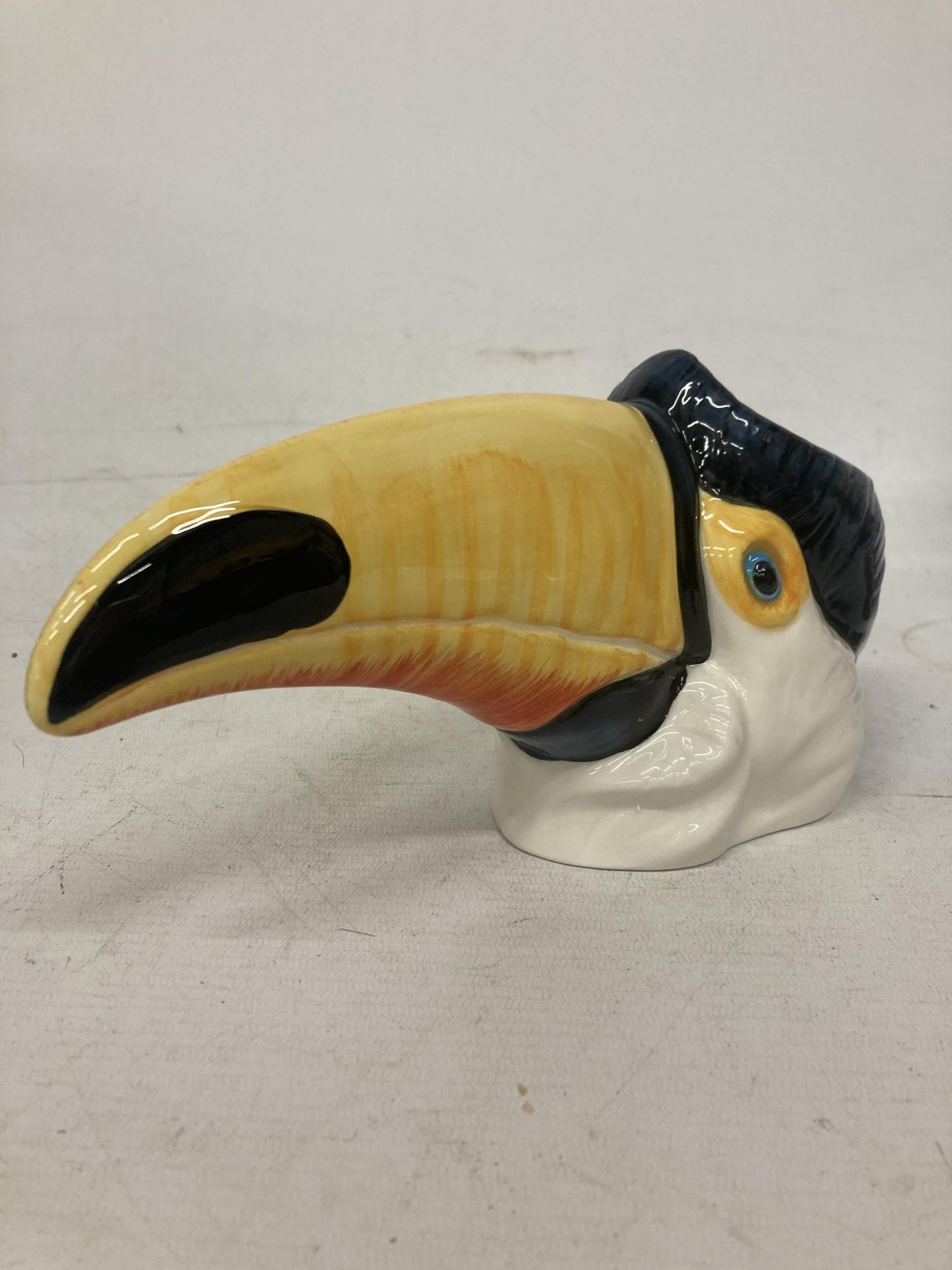 A TOUCAN HEAD BY DRAGONFLY MANUFACTURING DESIGNED BY JACK GRAHAM
