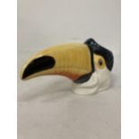 A TOUCAN HEAD BY DRAGONFLY MANUFACTURING DESIGNED BY JACK GRAHAM