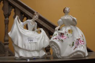 TWO ROYAL DOULTON FIGURES - MARILYN HN 3002 AND PAMELA HN 2479