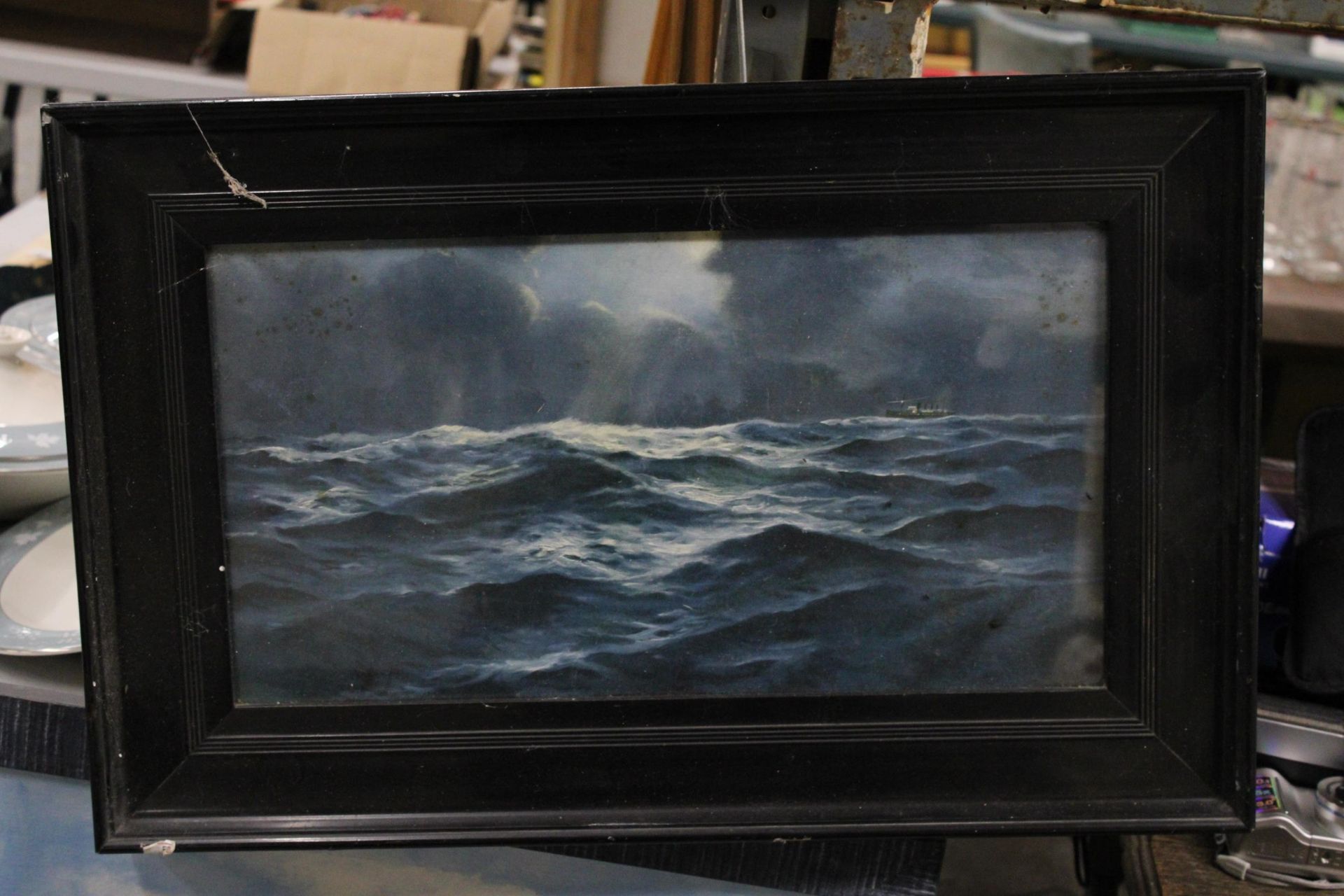 TWO PRINTS OF SEASCAPES SCENES - Image 3 of 6