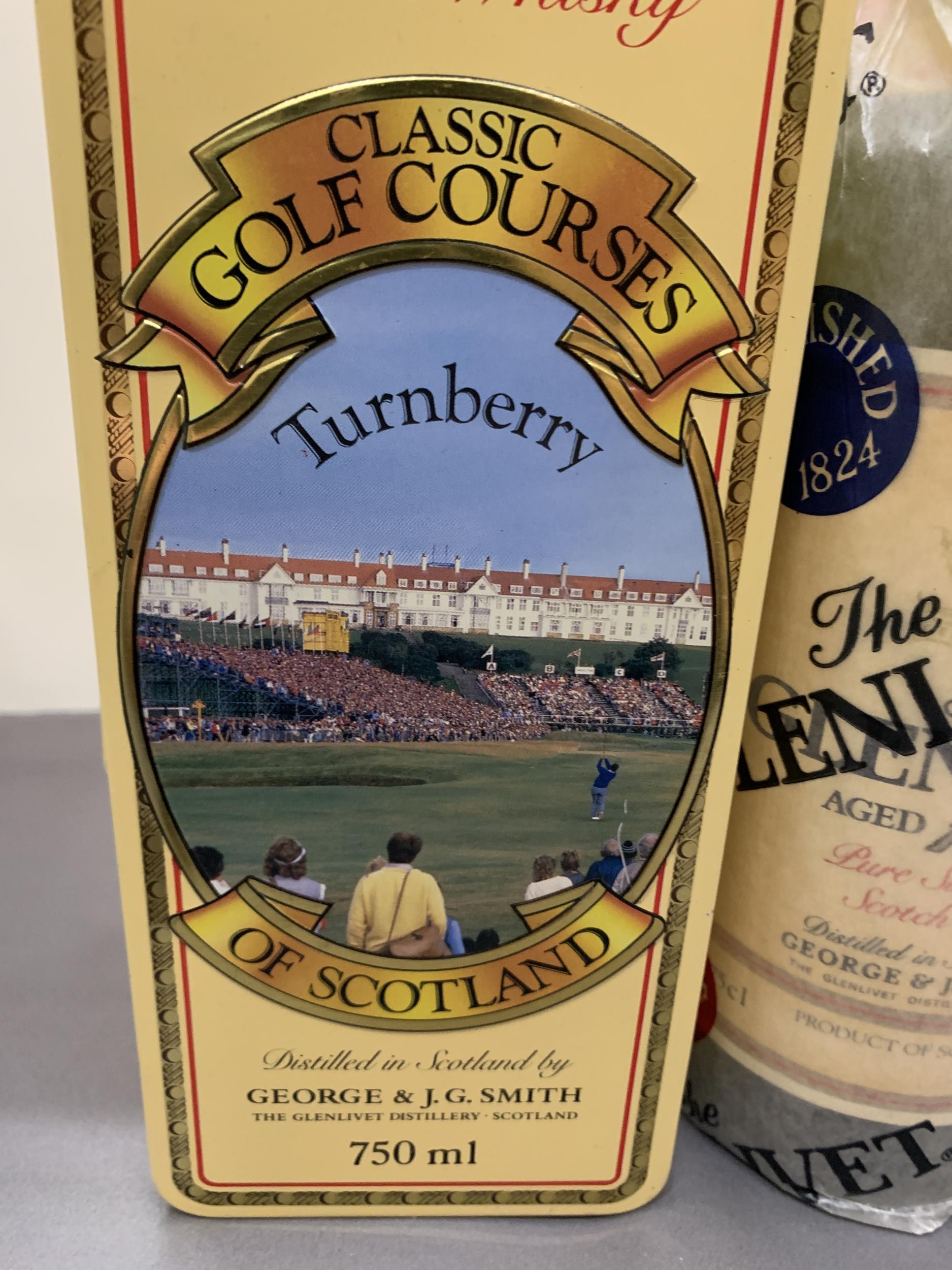 THE GLENLIVET AGED 12 YEARS CLASSIC GOLF COURSES OF SCOTLAND TUNBERRY, 750ML IN ORIGINAL WRAPPING - Image 2 of 5