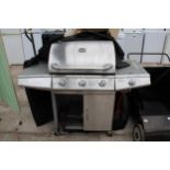 A LARGE GAS BBQ