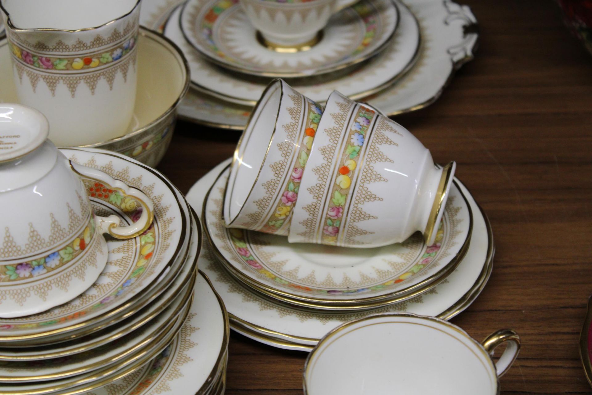 A VINTAGE ROYAL STAFFORD BONE CHINA PART TEA SET - Image 2 of 2