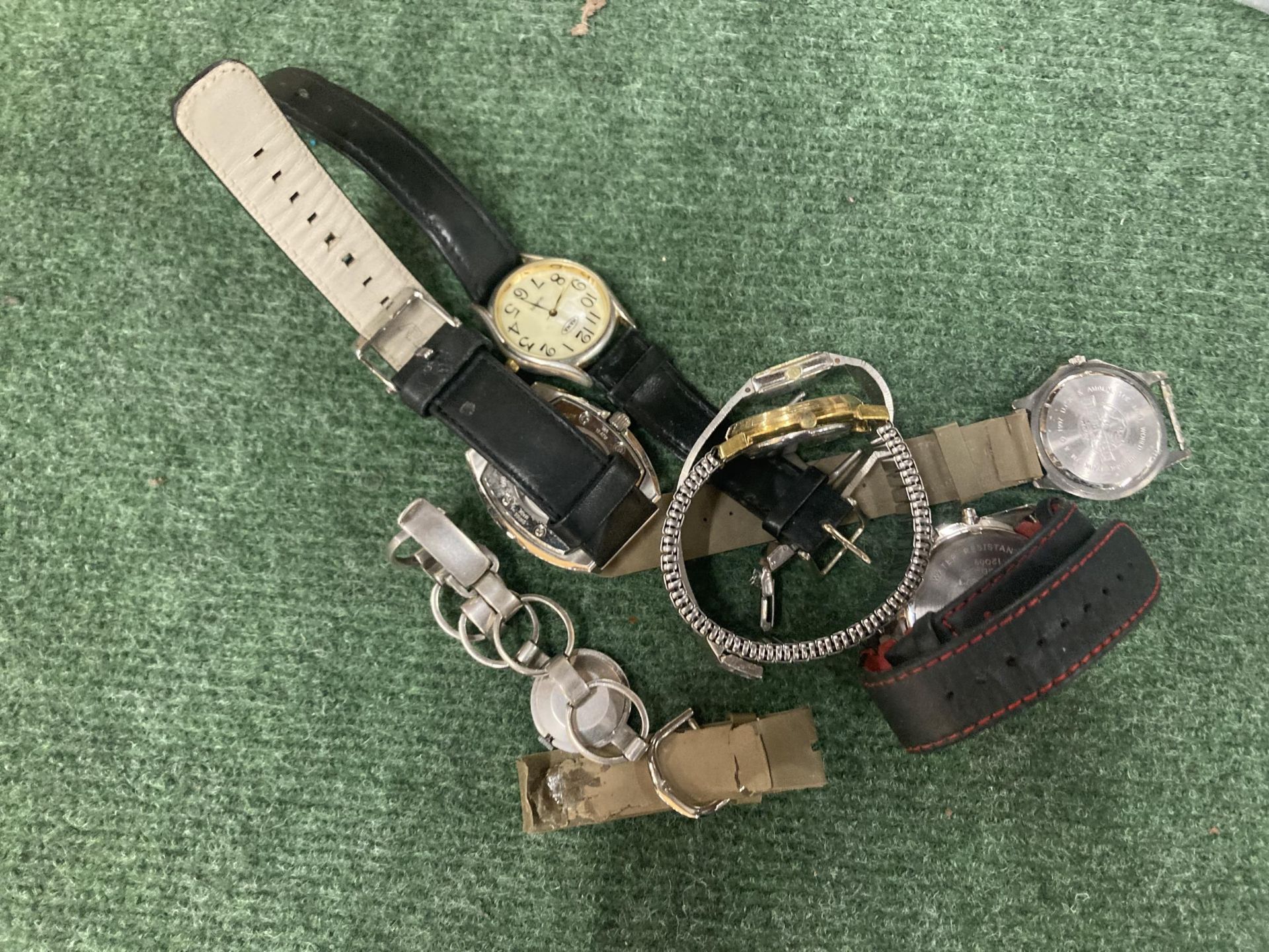 A QUANTITY OF WRISTWATCHES TO INCLUDE ACCURIST - 6 IN TOTAL