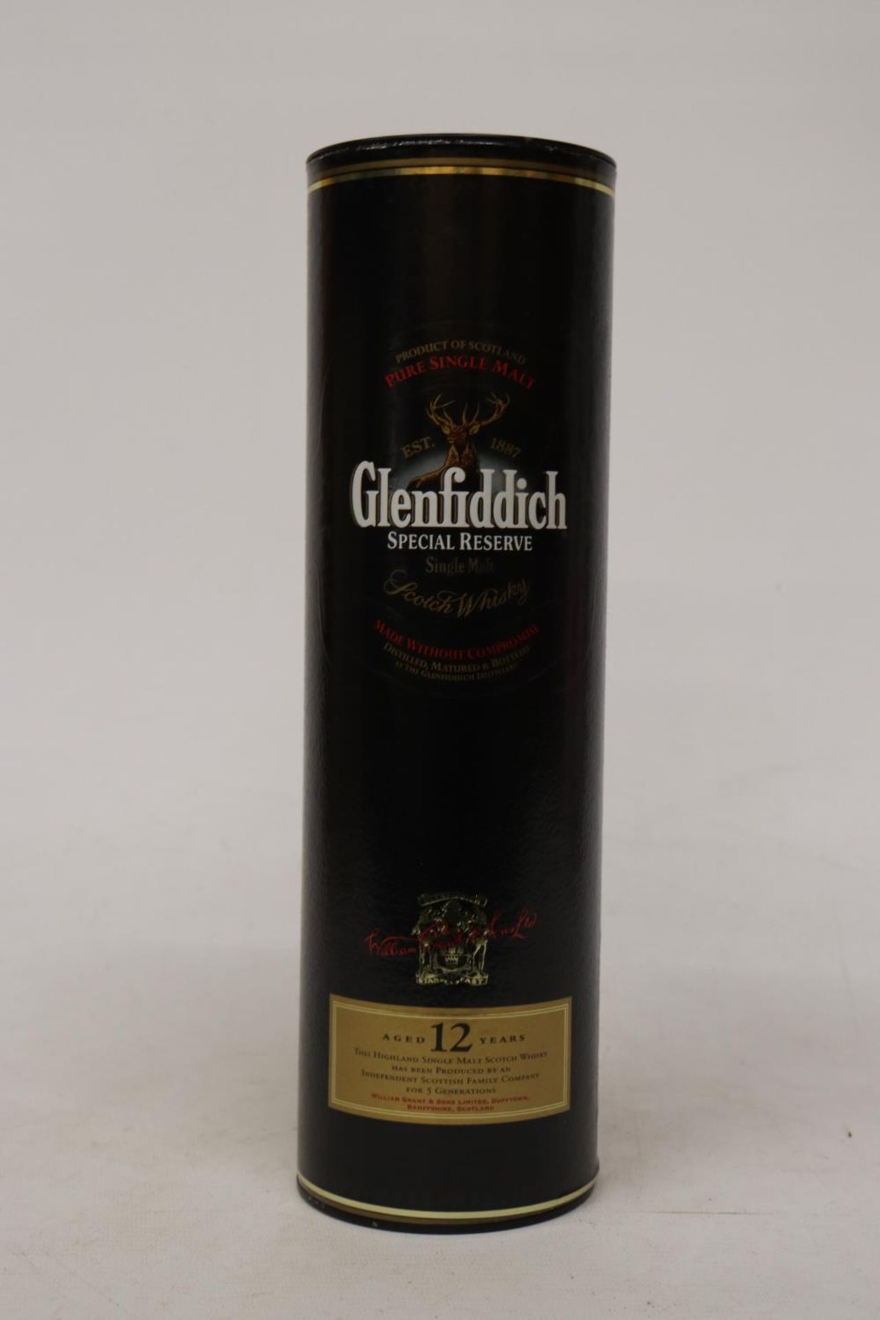 A BOTTLE OF GLENFIDDICH SPECIAL RESERVE 12 YEAR OLD MALT WHISKY, BOXED - Bild 4 aus 4