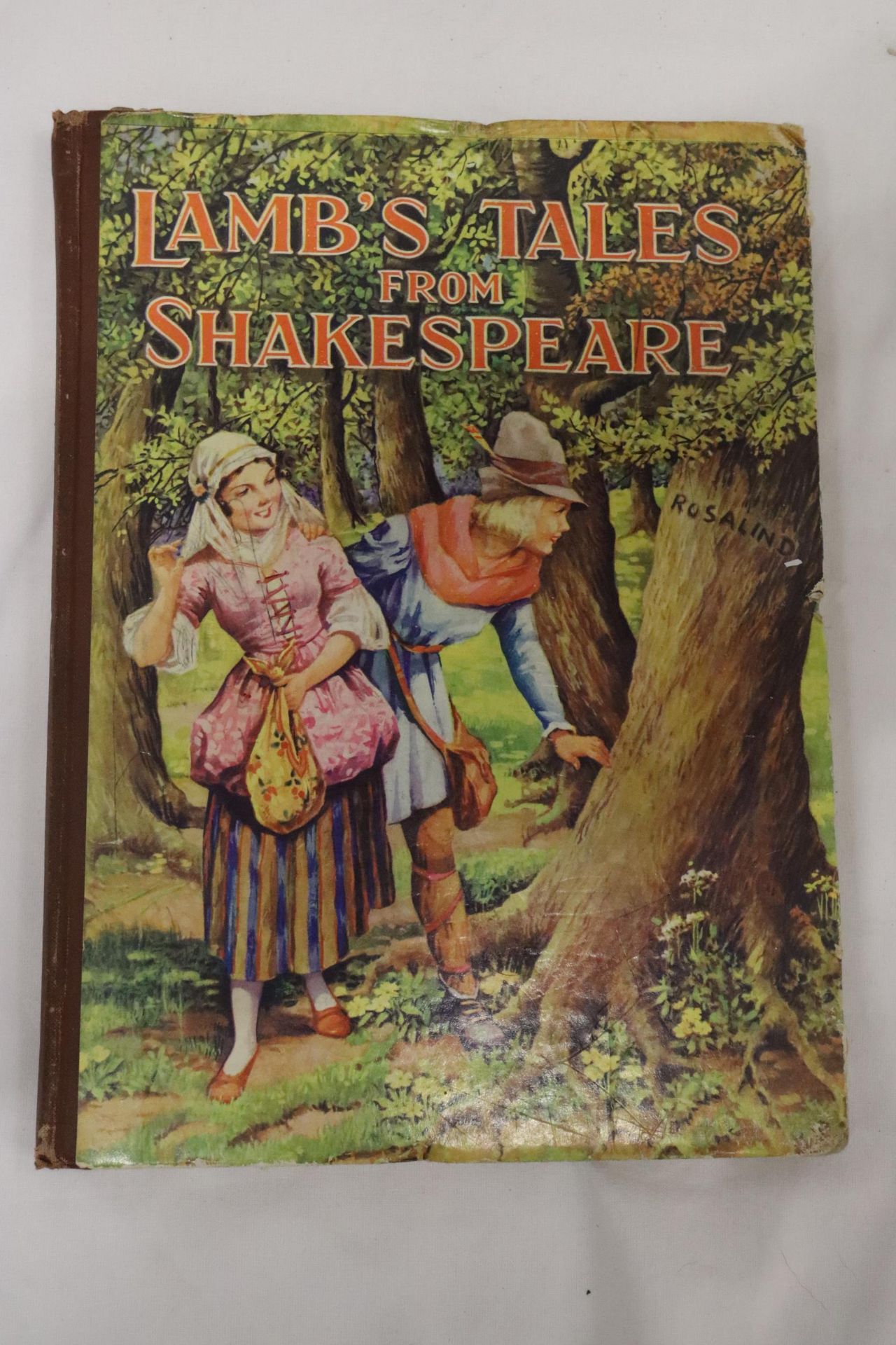 TWO VINTAGE HARDBACK CHILDREN'S BOOKS, 'THE GIRL'S BOOK OF HEROINES' AND 'LAMB'S TALES FROM - Bild 3 aus 8