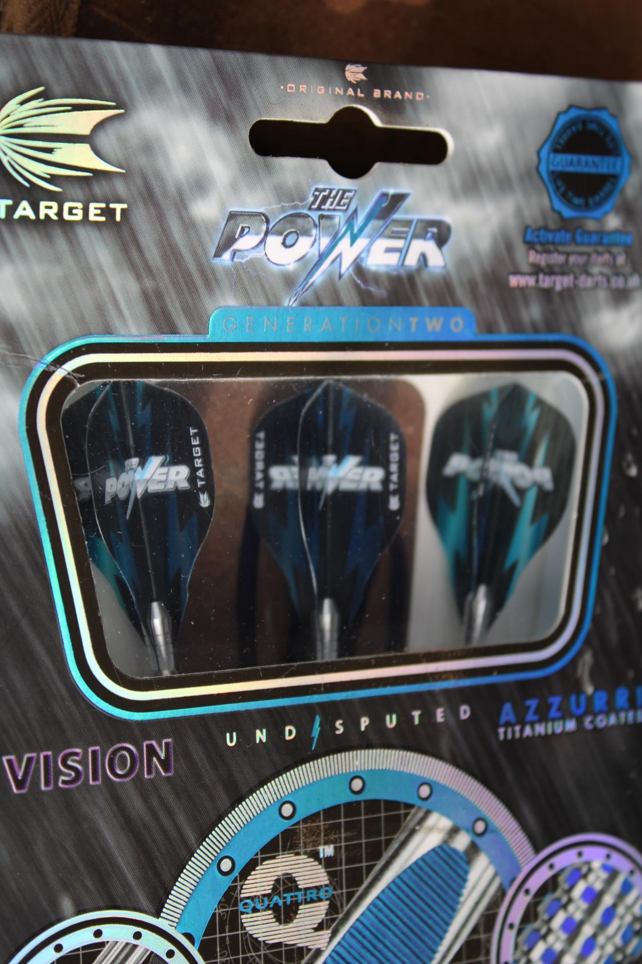 A SET OF BRAND NEW AND BOXED PHIL TAYLOR POWER-9FIVE GENERATION TWO POWER SHAFT 26G 95% TUNGSTEN - Image 4 of 4
