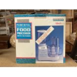 A "IDEAL" POWERFUL FOOD PROCESSOR WITH BLENDER - MODEL 40378