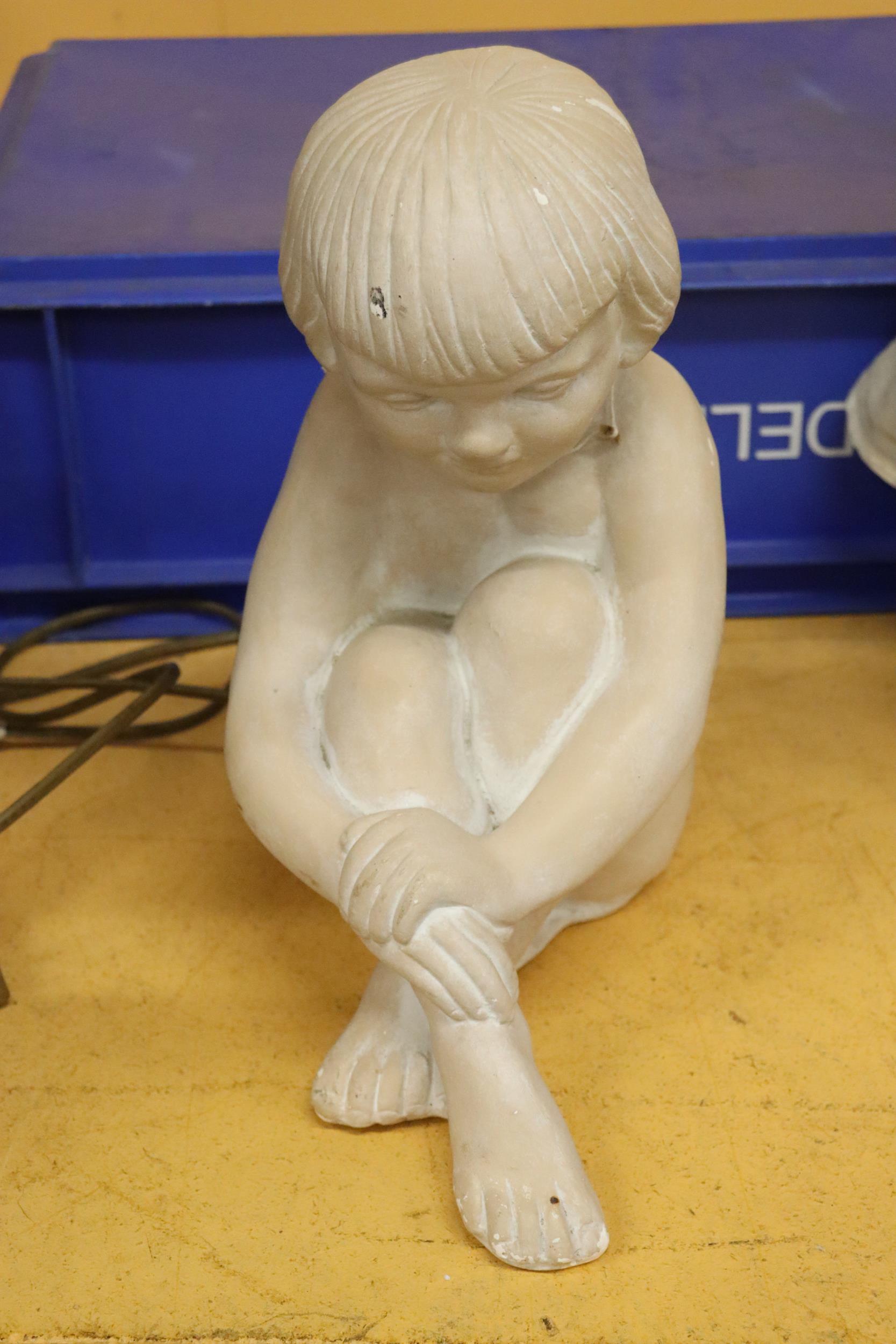 A NOSTALGIA GALLERY CASTING OF A GIRL, HEIGHT 29CM - Image 5 of 5