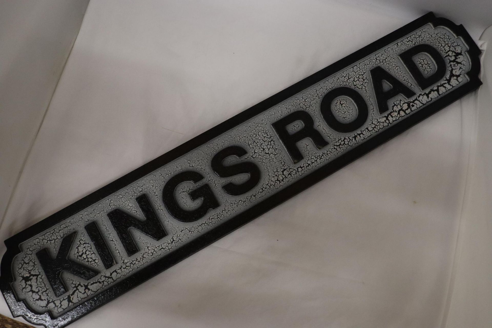 A KINGS ROAD SIGN - 78 CM LENGTH - Image 2 of 4