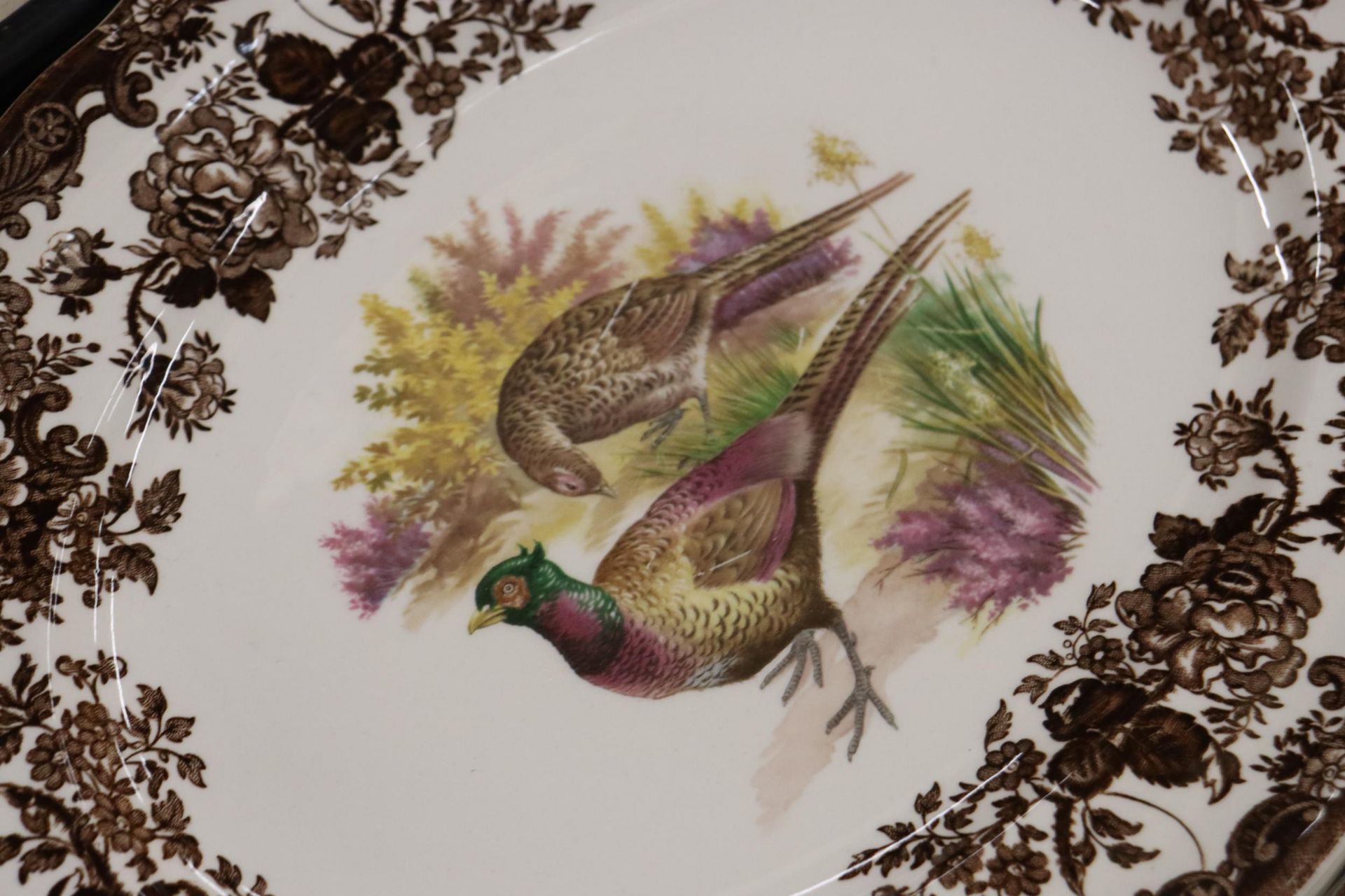A ROYAL WORCESTER, PALISSY, 'GAME SERIES' DINNER SERVICE TO INCLUDE LIDDED SERVING TUREENS, - Image 19 of 20