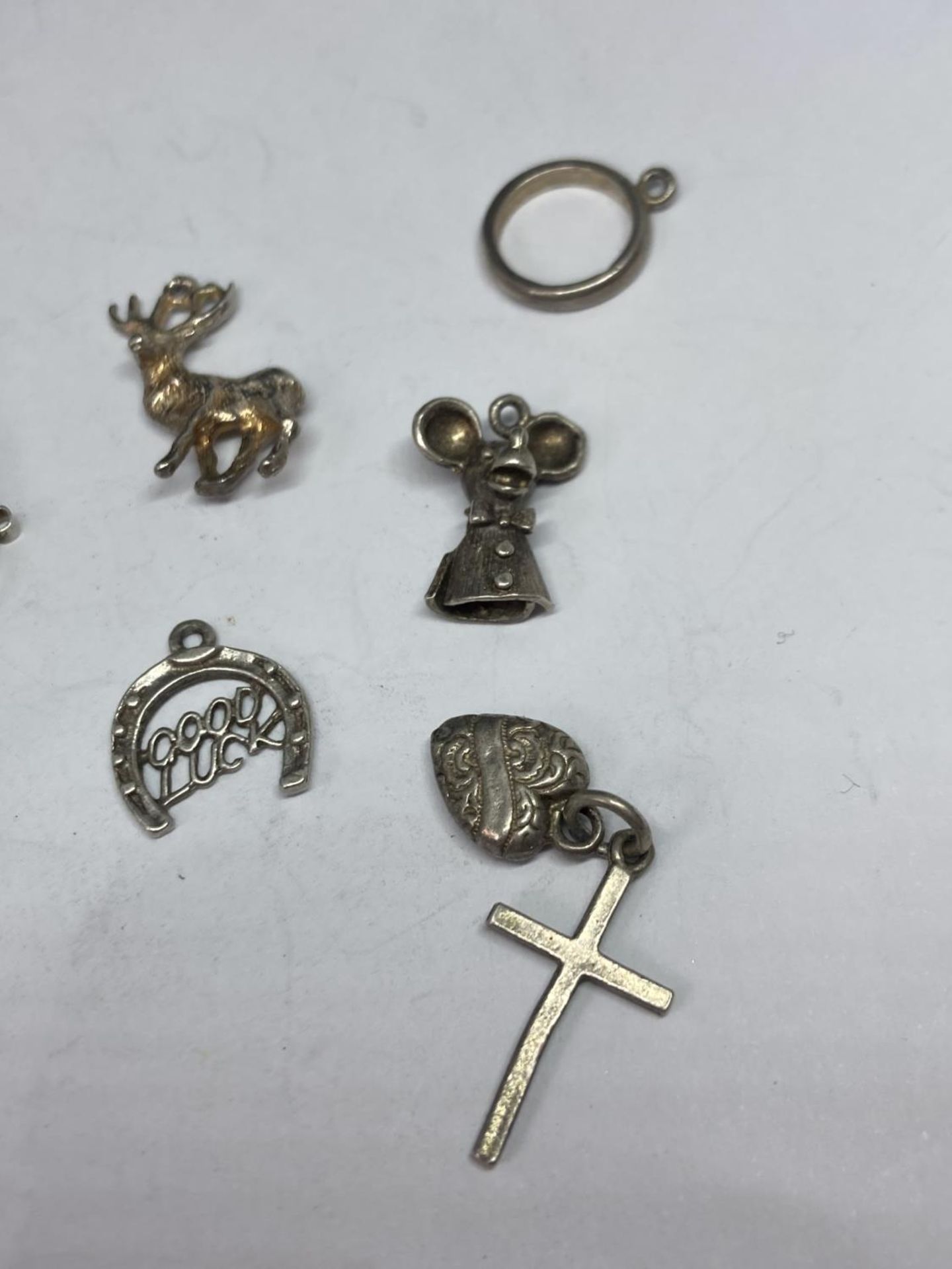 TEN SILVER CHARMS - Image 3 of 3