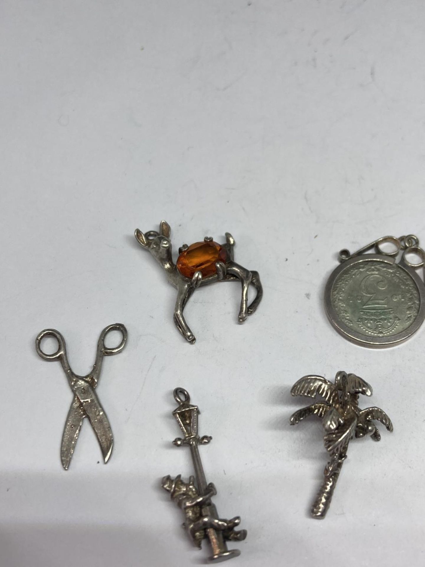 TEN SILVER CHARMS - Image 2 of 3
