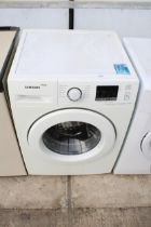 A WHITE SAMSUNG 8KG WASHING MACHINE