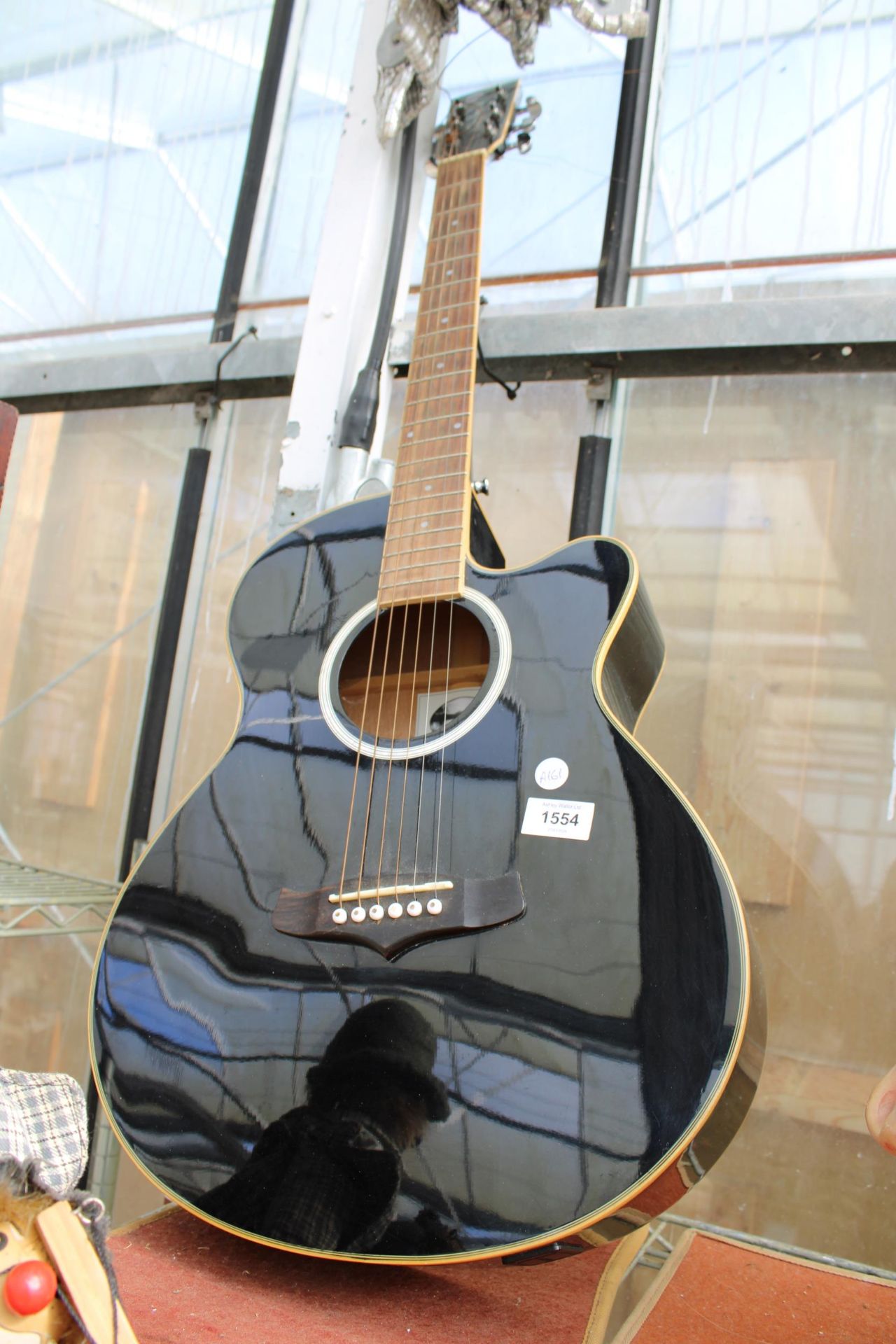 AN EVOLUTION ACOUSTIC GUITAR