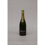 A 75CL BOTTLE OF LANSON CHAMPAGNE