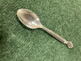 A GEORG JENSEN SILVER SPOON