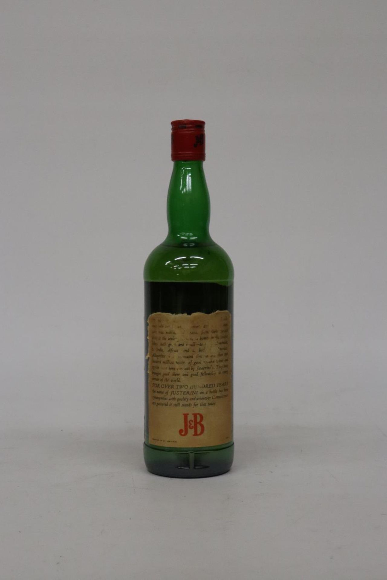 A 75.7CL BOTTLE OF JUSTERINI AND BROOKS 70 PROOF RARE SCOTCH WHISKY - Bild 2 aus 3