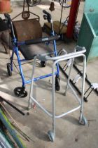 A DRIVE WALKING AID AND A ZIMMER FRAME