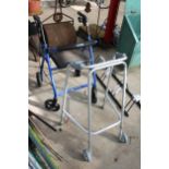 A DRIVE WALKING AID AND A ZIMMER FRAME