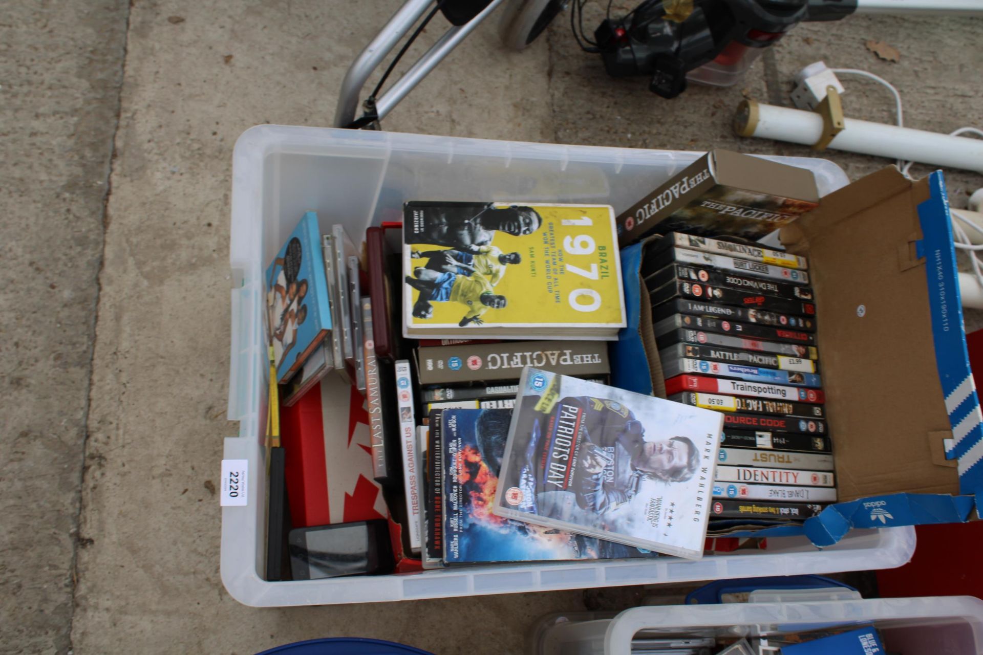 THREE LARGE BOXES OF VARIOUS DVDS AND CDS - Image 3 of 4