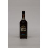 A 75.7 CL BOTTLE OF CAPTAIN MORGAN BLACK LABEL RUM