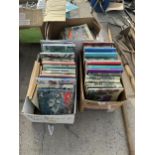 A LARGE QUANTITY OF VINTAGE AND RETRO GILES COMIC BOOKS