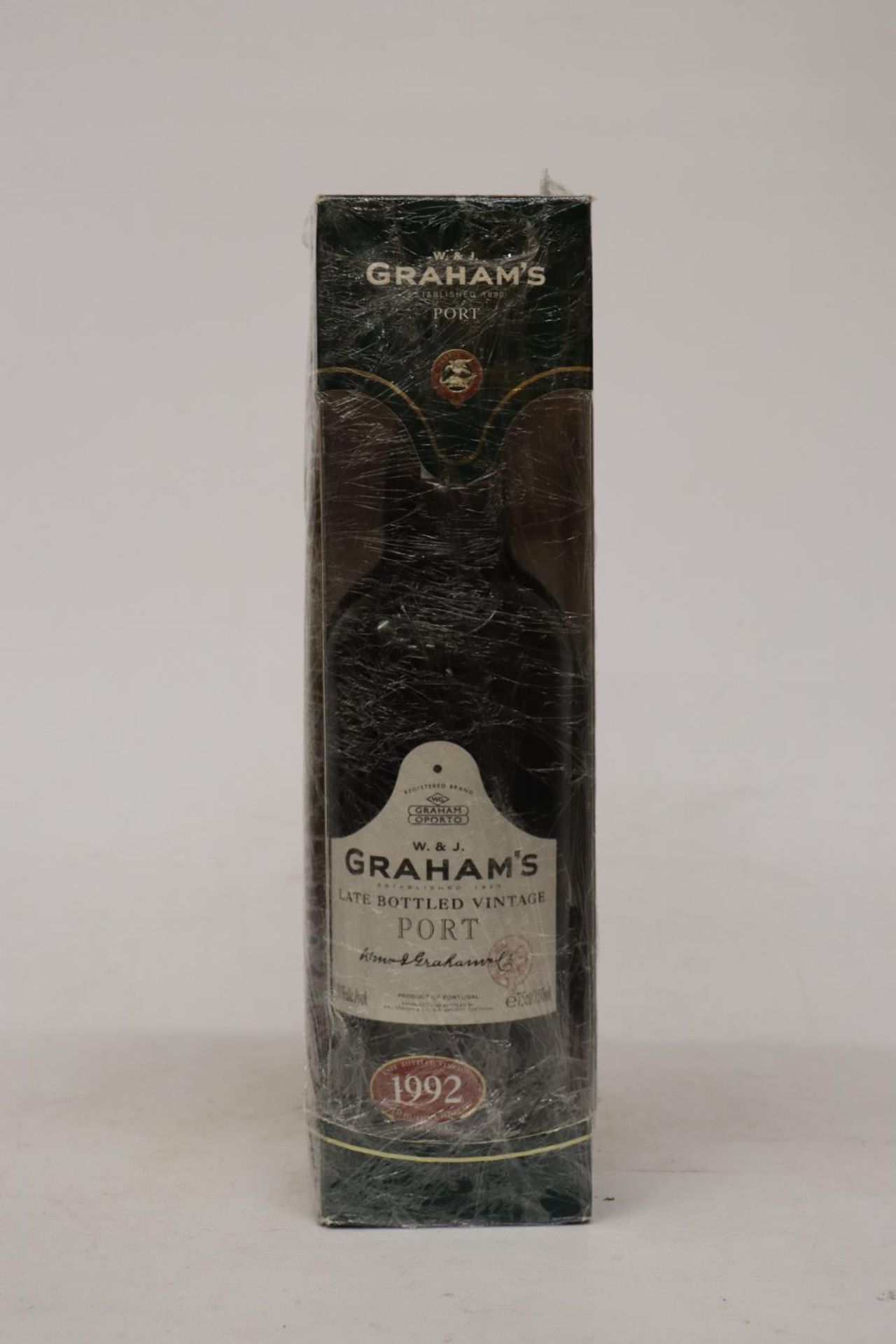 A BOTTLE OF GRAHAMS 1992 LATE BOTTLED VINTAGE PORT