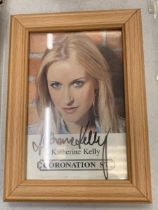 A SIGNED PICTURE OF KATHERINE KELLY FROM CORONATION STREET