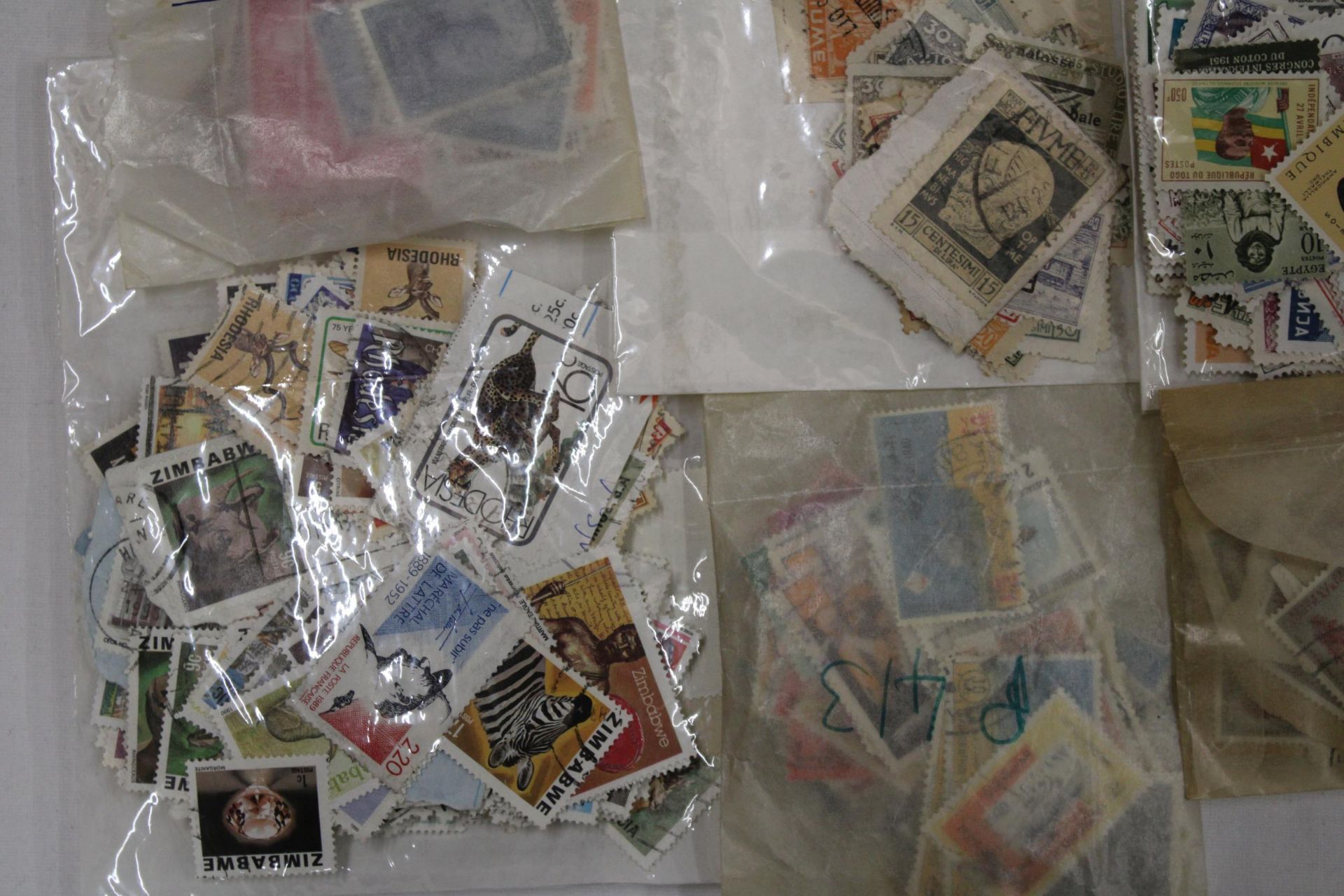 A COLLECTION OF STAMPS IN PACKETS - Image 3 of 7