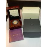 A 2021 THE SOVEREIGN GOLD PROOF LIMITED EDITION NUMBER 3,731 OF 7,995 IN A WOODEN BOXED CASE