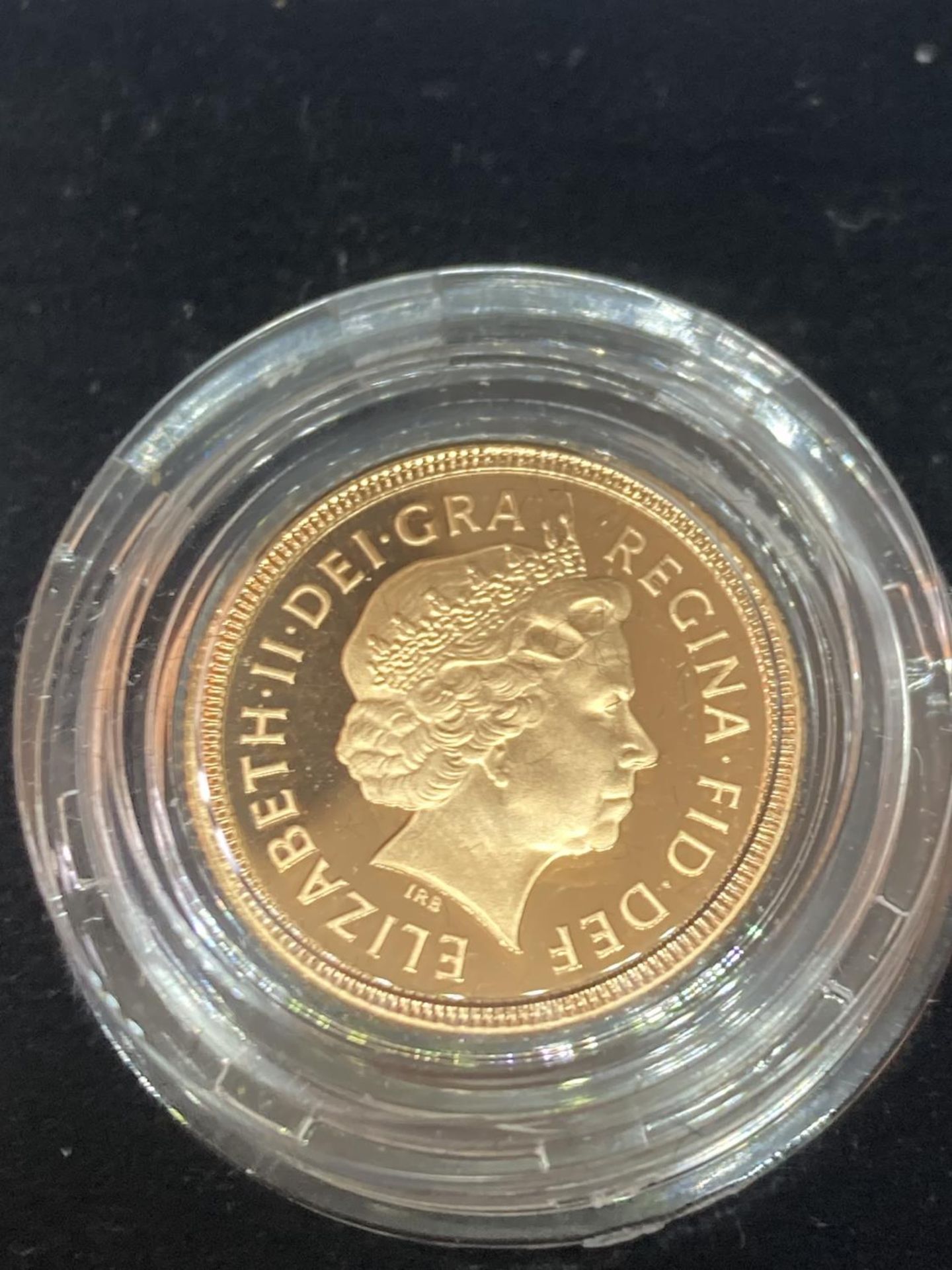 A 2002 ROYAL MINT GOLD PROOF FOUR COIN COLLECTION CELEBRATING QUEEN ELIZABETH II GOLDEN JUBILEE TO - Image 9 of 11