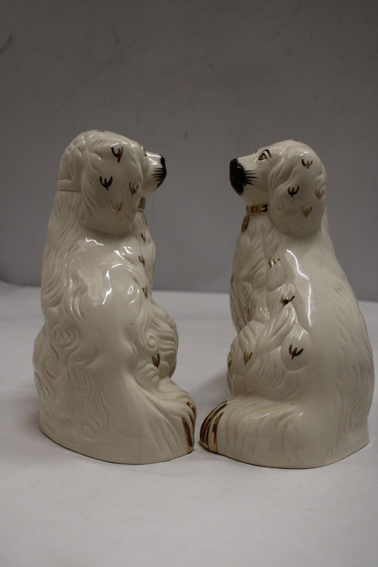 A LARGE SIZED PAIR OF ROYAL DOULTON SPANIEL DOGS IN ORIGINAL BOX - Image 5 of 6