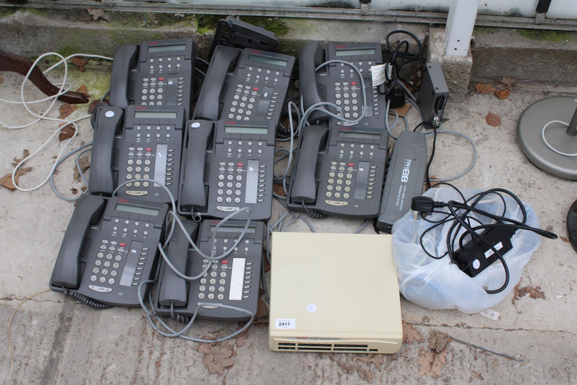 AN ASSORTMENT OF OFFICE PHONES