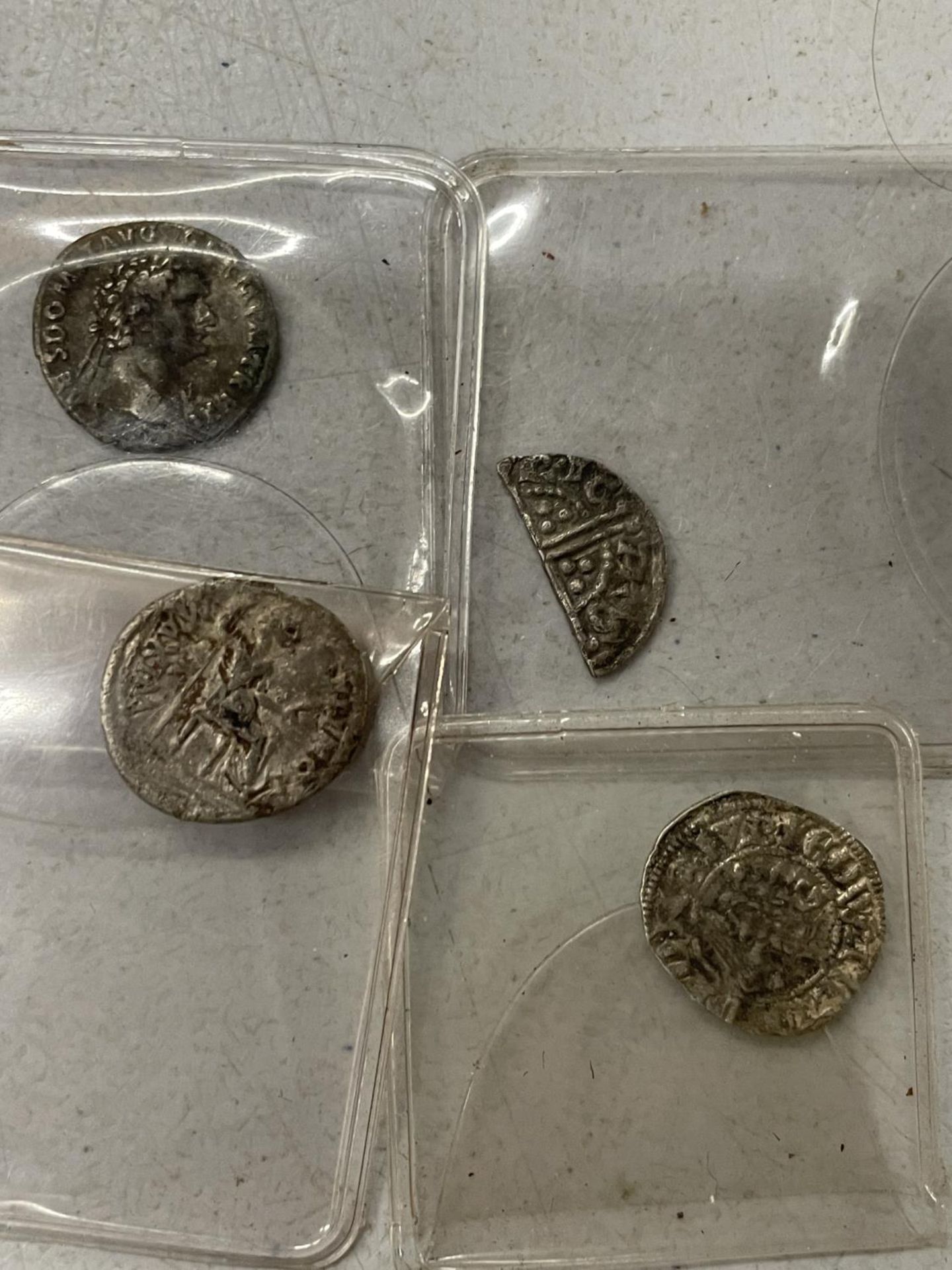 FOUR VARIOUS ROMAN COINS - Image 2 of 2