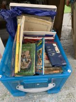 A QUANTITY OF VINTAGE CHILDREN'S BOOKS, ETC