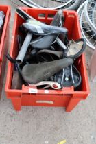 A LARGE ASSORTMENT OF VARIOUS BIKE SEATS