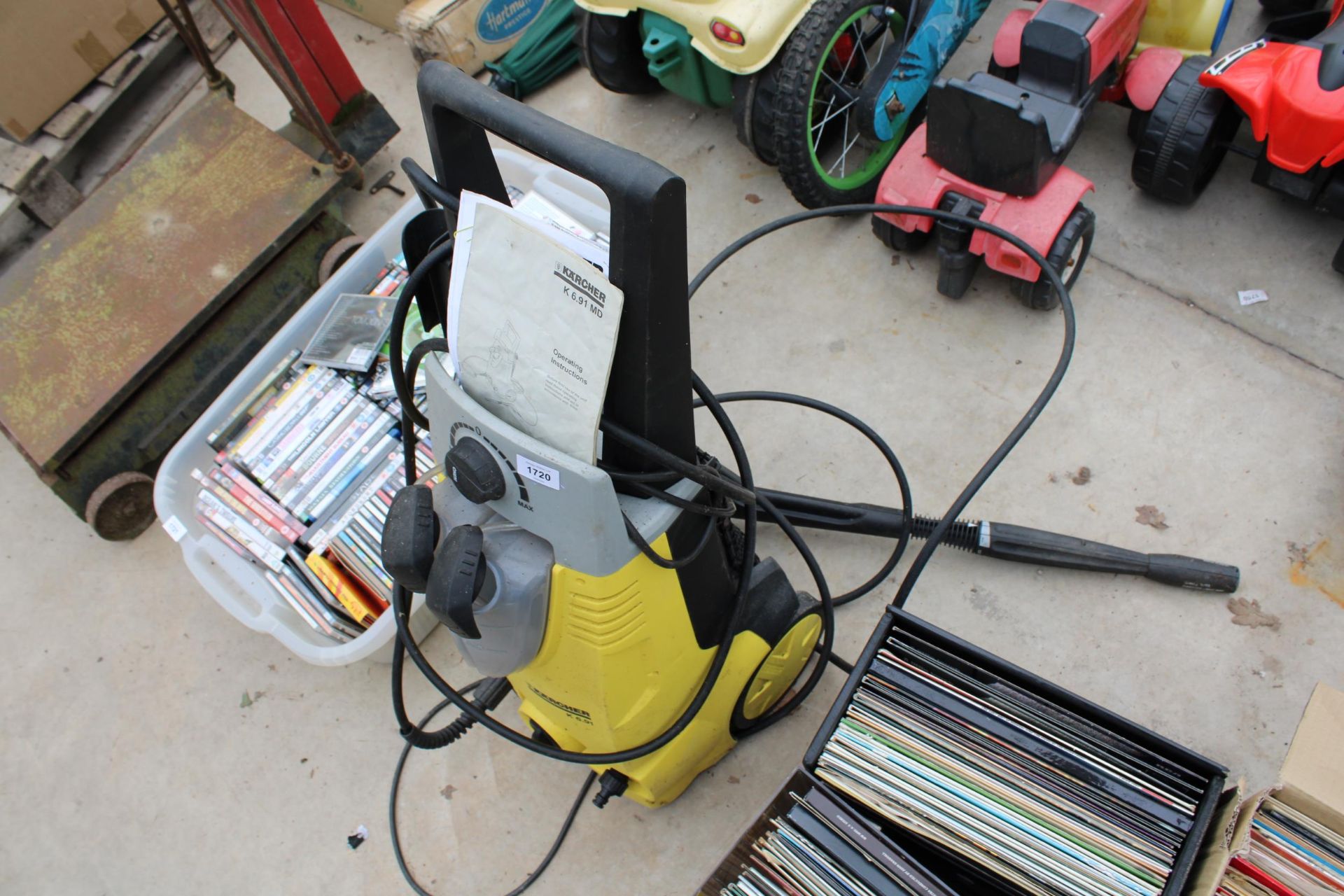 A KARCHER K 6.91 ELECTRIC PRESSURE WASHER WITH MANUAL - Image 2 of 2