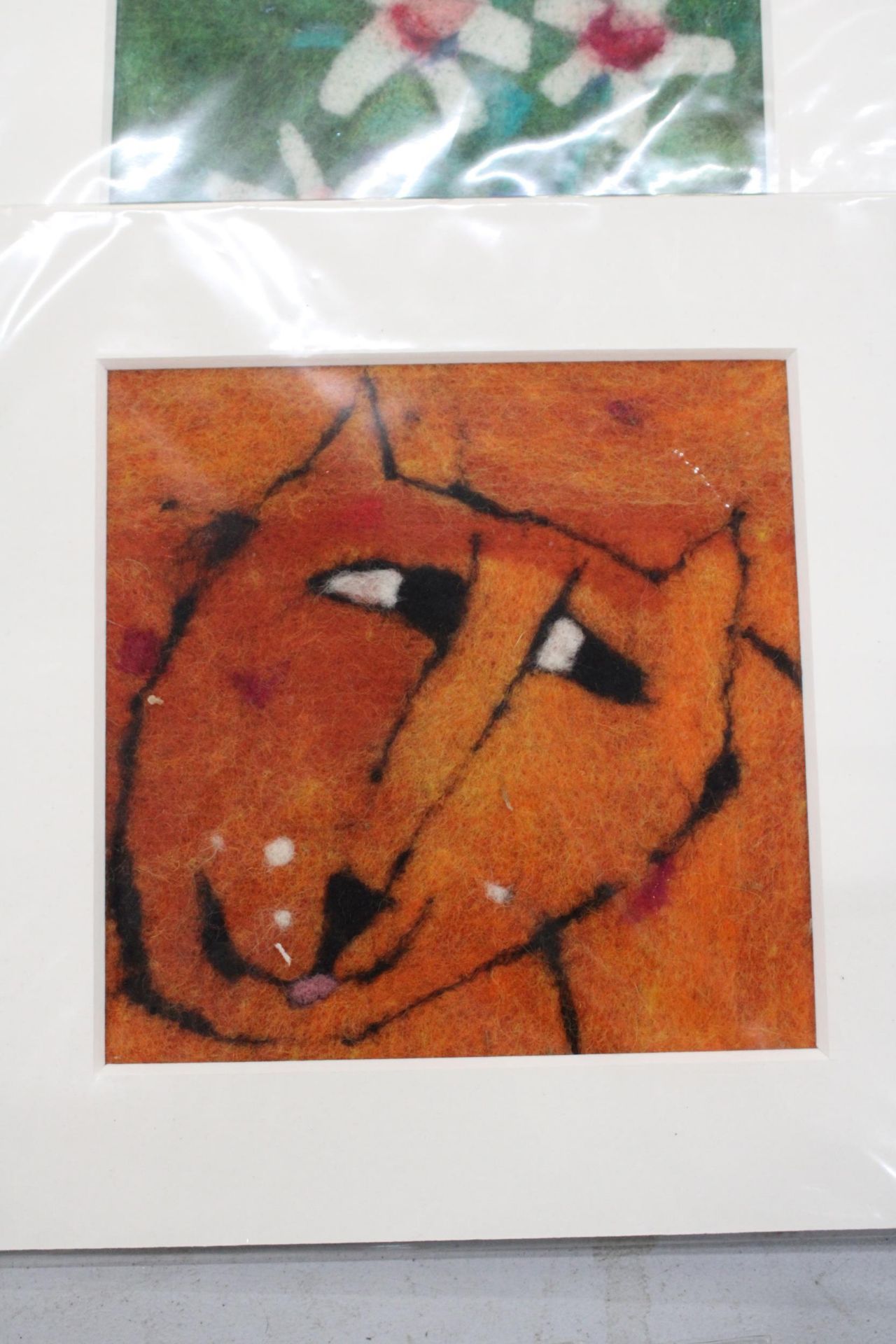 TWO SUZY SHACKLETON FELT ART PICTURES, 30CM X 30CM - Image 2 of 4