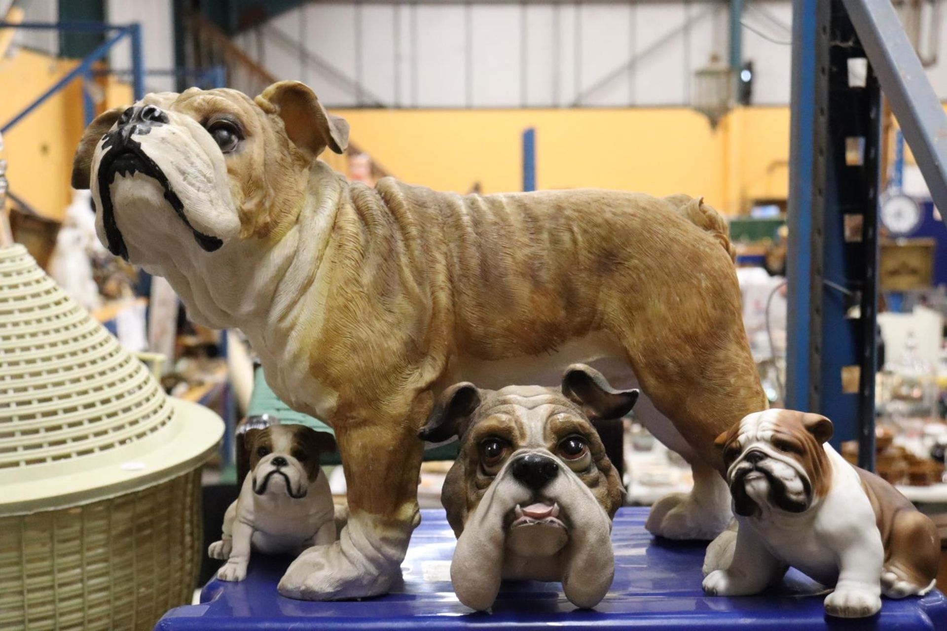 A LARGE COLLECTION OF BULLDOG FIGURES - Image 2 of 5