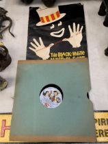 A 78RPM PINOCCHIO RECORD PLUS A 'BLACK AND WHITE MINSTRELS SHOW' SOUVENIR BROCHURE