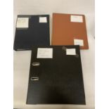 TWO FOLDERS OF AMERICAN STAMPS 1890-1978 AND A FURTHER FOLDER OF POST OFFICE SPECIAL EDITIONS