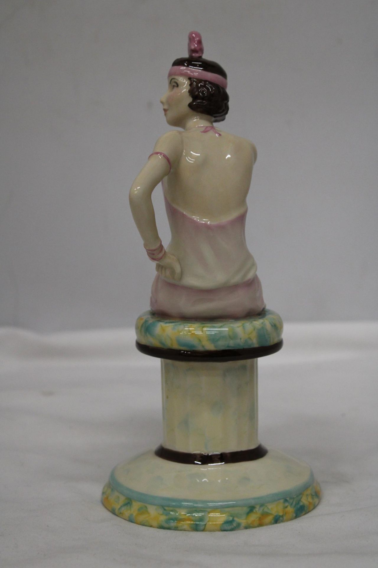 A LIMITED EDITIONM PEGGY DAVIS 'DANIELLE' FIGURINE (SIGNED IN GOLD) - Image 3 of 5