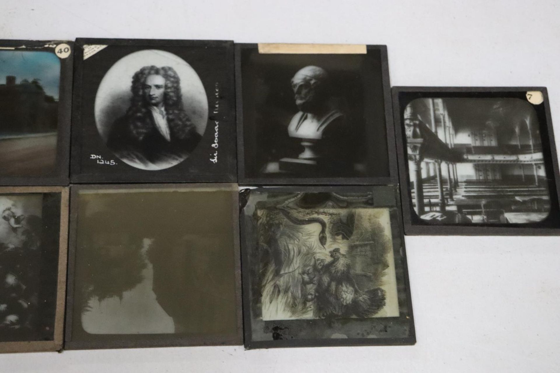A SELECTION OF VICTORIAN MAGIC LANTERN SLIDES - Image 4 of 5