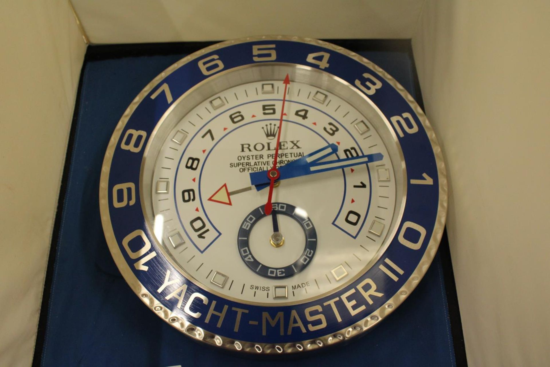 A DEALERS WALL CLOCK