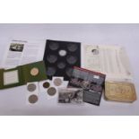 A COLLECTION OF WORLD WAR I COINS TO INCLUDE A CENTENARY OF THE BEGGINING OF THE FIRST WORLD WAR £