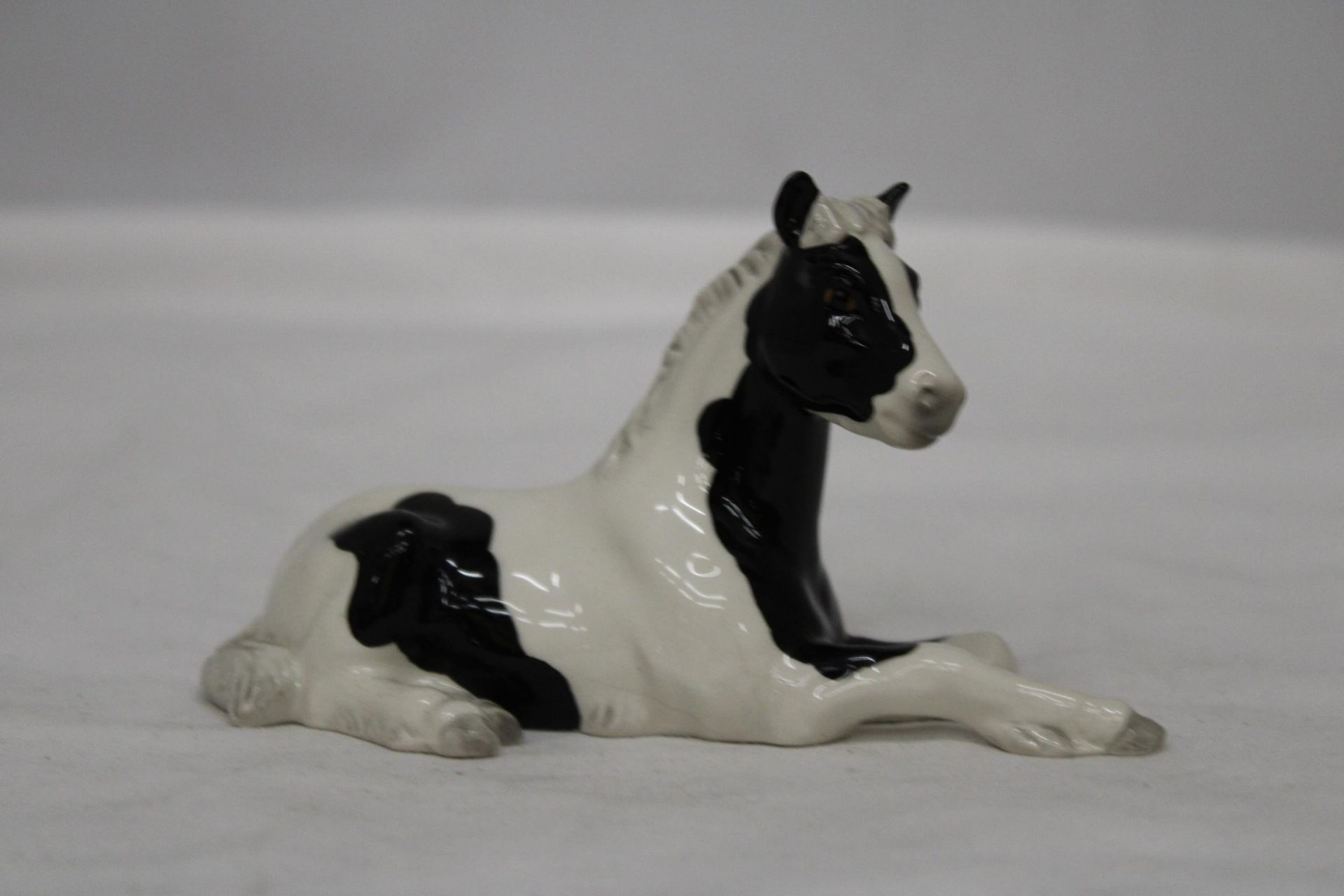 A BESWICK VANNER PONY FOAL FIGURE - SIGNED - Image 2 of 6