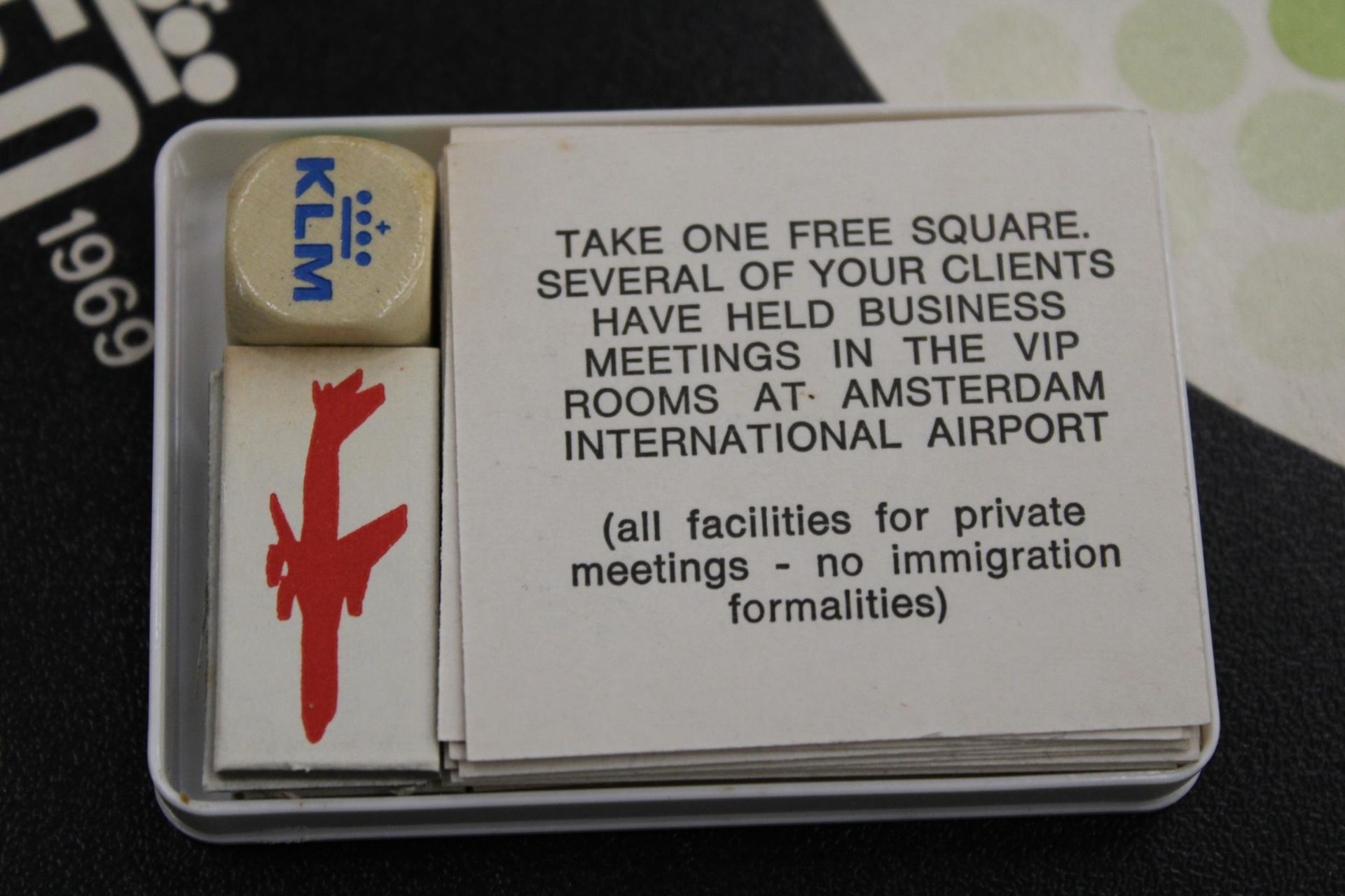 A VINTAGE KLM JUBILEE GAME 1919-1969, WITH BOARD AND CARDS - Image 2 of 4